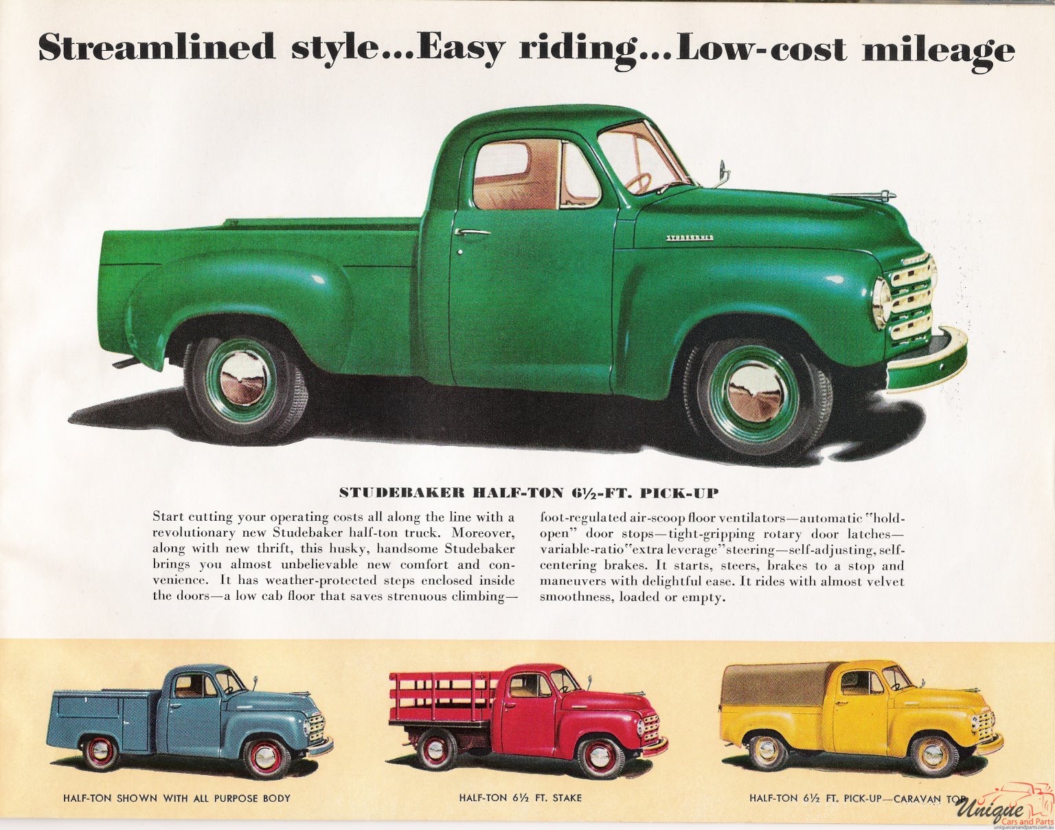 1950 Studebaker Trucks Brochure Page 12